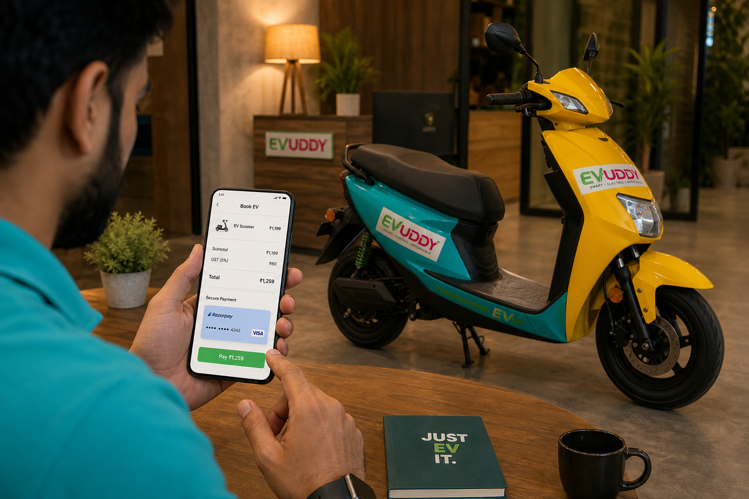 Pay on Book EV